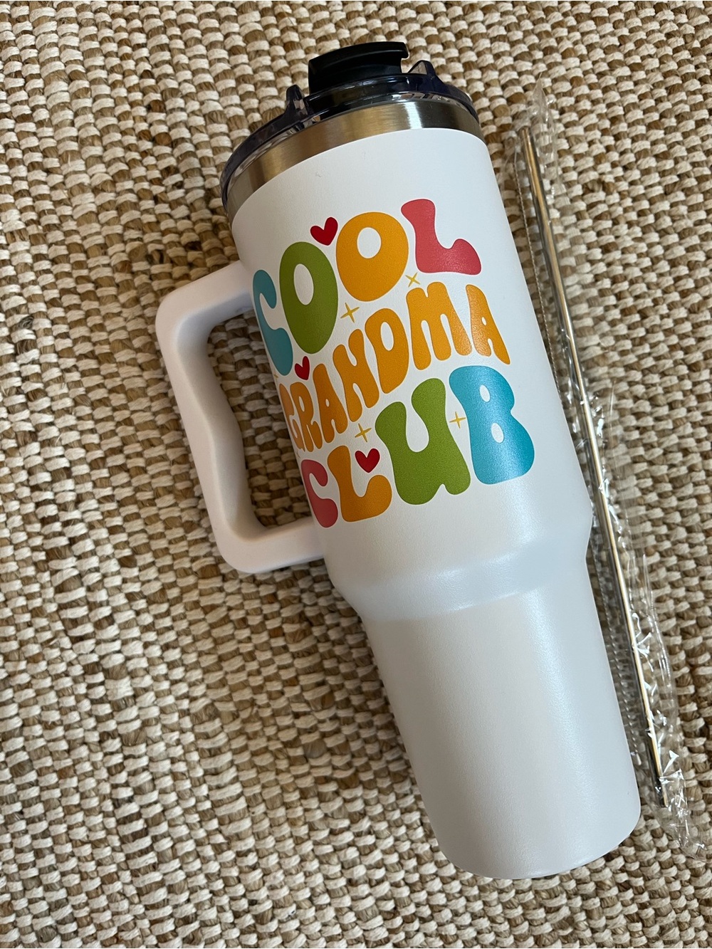 New tall thermo mug